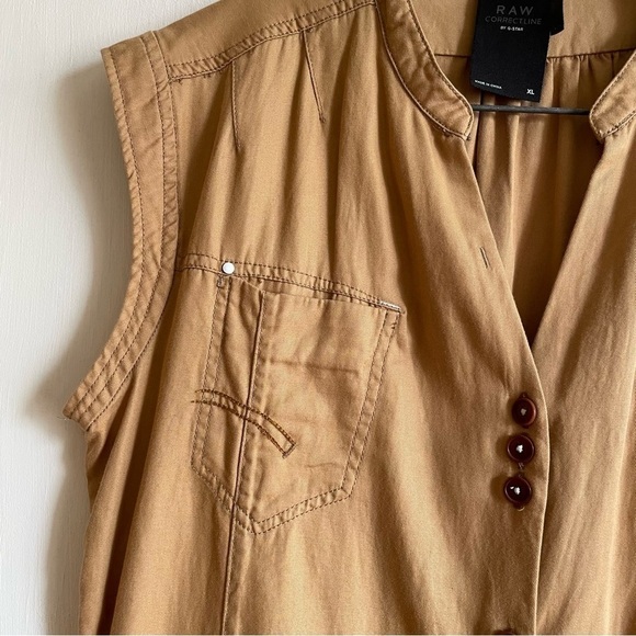 G Star Tan utility romper in size XL - Picture 6 of 15